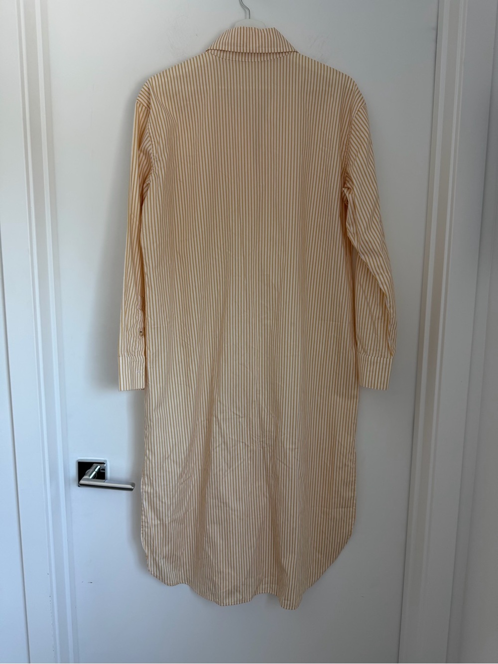 DONNI Small Pop Shirt Dress Sunny Stripe Button Down - Picture 6 of 11